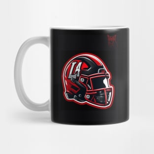 Bwn Radio Fantasy Football LaFargeville Giants Helmet Design Mug